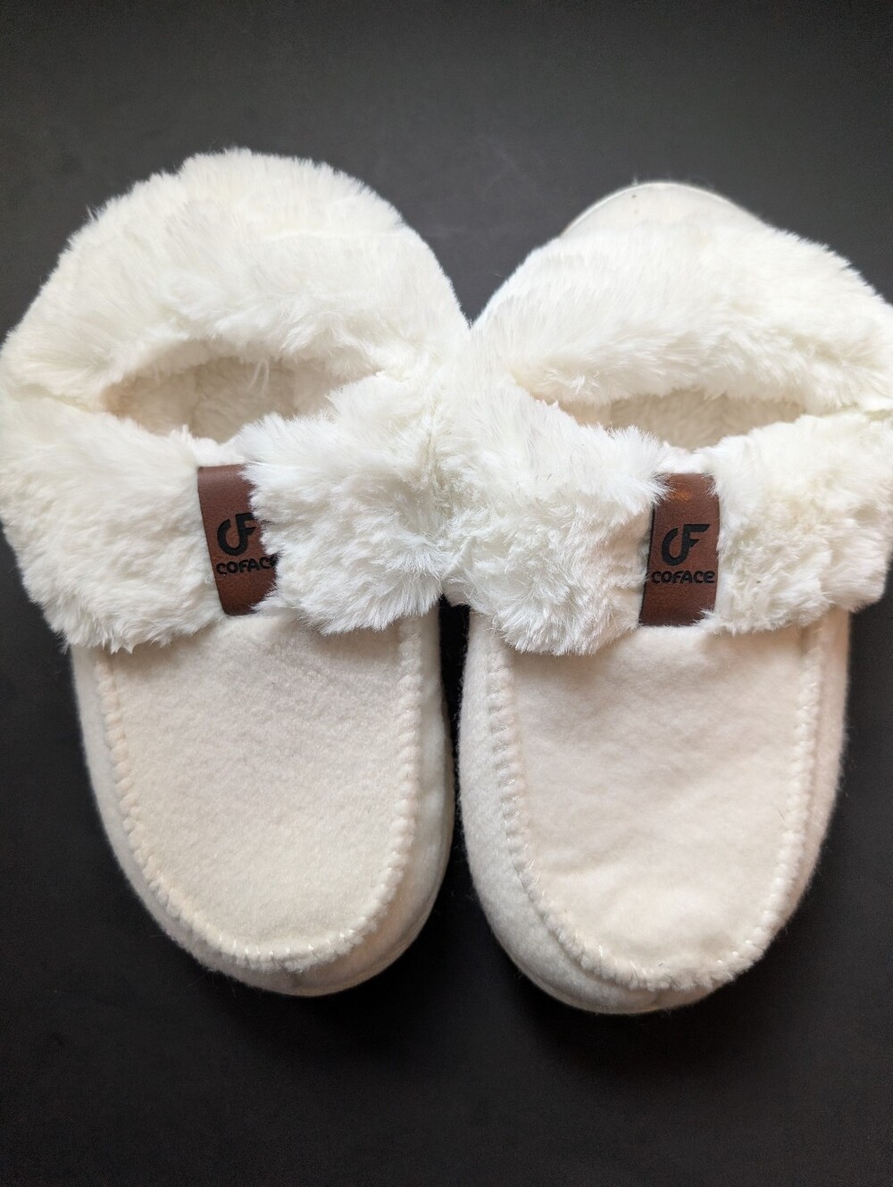 Coface Women's Arch Support Foam Cozy Soft House Slippers